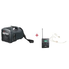MIPRO MA-101B + MU-55HNS – náhlavní všesměrová sada, tělová