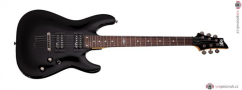 SCHECTER C-1 SGR, Rosewood Fingerboard - Black