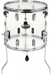 PEARL CRB1615F/C730 Crystal Beat 16”x15” - Ultra Clear Acrylic