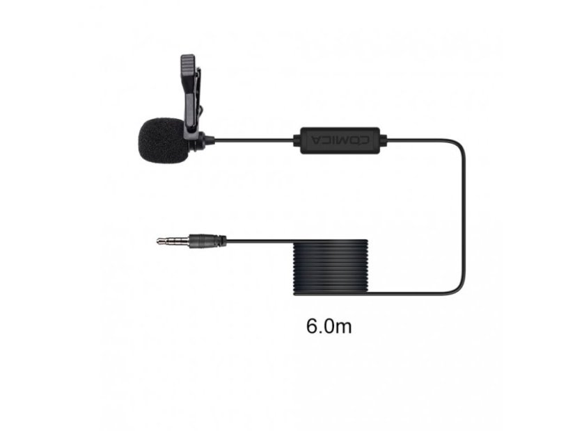 Comica Audio CVM-V01SP (6 metrů) smartphone klopový mikrofon