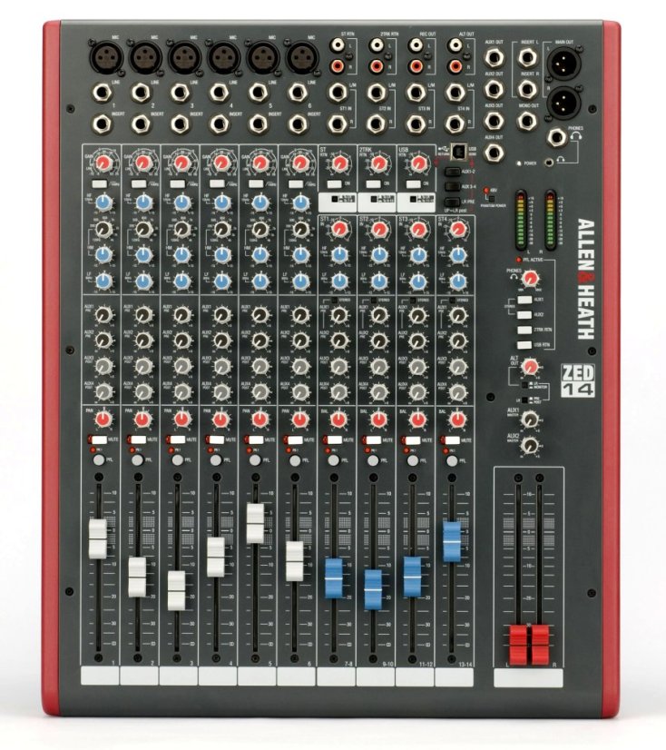 Allen&Heath Rack. adapter ZED-14