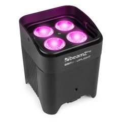 BeamZ Professional BBP54 Battery Uplight Par 4x 12W Outdoor