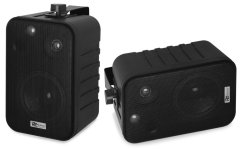 Power Dynamics BV40B Background Speaker Set 4" 100V (black)