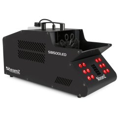 BeamZ SB1500LED Kouřový & bublinkový výrobník s RGB LED
