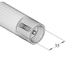 Alutruss DECOLOCK DQ1-250 1-way Cross Beam