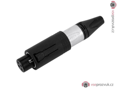 Neutrik XLR NC3FM-C, 3 pólový