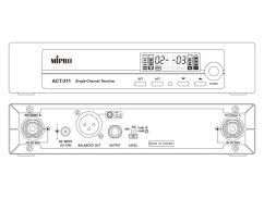 MIPRO ACT-311 - jednokanálový bezdrátový příjímač