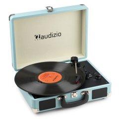 Audizio RP116BL Record player briefcase with BT In/Out