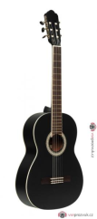 Stagg SCL70-BLK, klasická kytara 4/4, černá