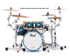 PEARL PCR-100 ICON Multi-Angle Dual Round Pipe Clamp
