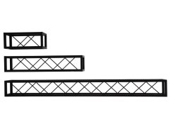 DECOTRUSS Quad ST-500, rovný díl černý
