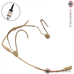 Sennheiser HSP 4 Lemo 3-pin- náhlavní mikrofon béžový