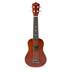 Max UKEY Set ukulele a příslušenství, hnědý