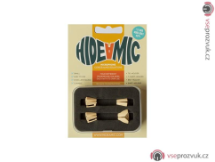 Hide-a-mic DPA Set 4 different holders in case, Beige