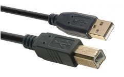 Stagg NCC3UAUB, kabel USB 2.0, USB A/USB B, 3m