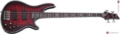 SCHECTER Hellraiser Extreme 4 Crimson Red Burst Satin