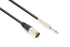 Vonyx CX312-3 kabel XLR (M) - 6,3mm jack mono (M) 3m