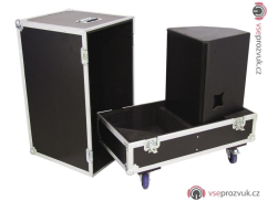 Transportní case pro 2x PAS-215 s kolečky