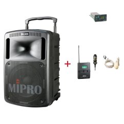 MIPRO MA-808 + MU-53LS – klopová kardioidní sada, tělová