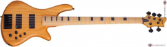 SCHECTER Stiletto-5 Session, Maple Fingerboard - Aged Natural Satin