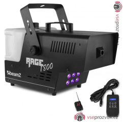 BeamZ Rage 1800 LED, výrobník mlhy 1800W, 6x 9W RGBW