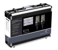 AKG C 214 Stereo set + 2 x kabel Klotz TI-M0500