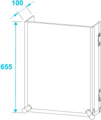 Special combo case LS5 laptop desk, 14HE