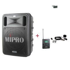MIPRO MA-505 + MU-53L – klopová kardioidní sada, černá
