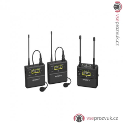 SONY UWP-D27 K33 dvoukanálový bezdrátový kamerový klopový mikrofon druhé generace