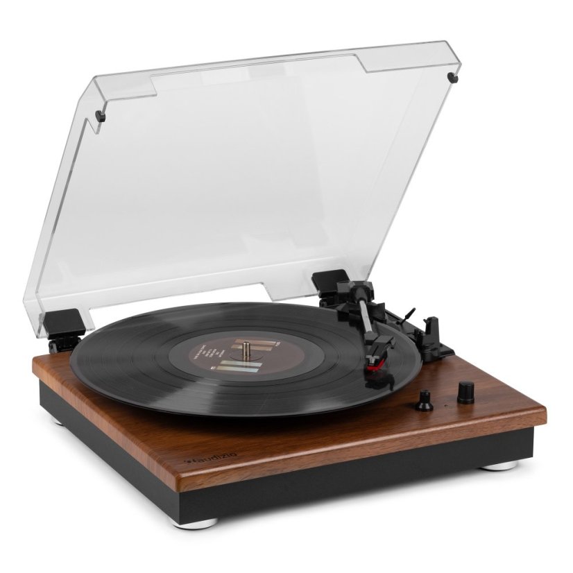 Audizio RP112L Record player BT in/out light wood