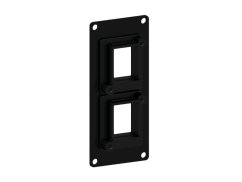 CAYMON CASY107/B - panel 2x otvor Keystone