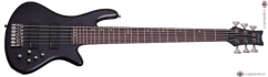 SCHECTER Stiletto Studio-6, Rosewood Fingerboard - Black Satin