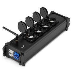 Power Dynamics PSB50 Power Splitter Box P-Con IN/OUT s bezdrátovým DMX