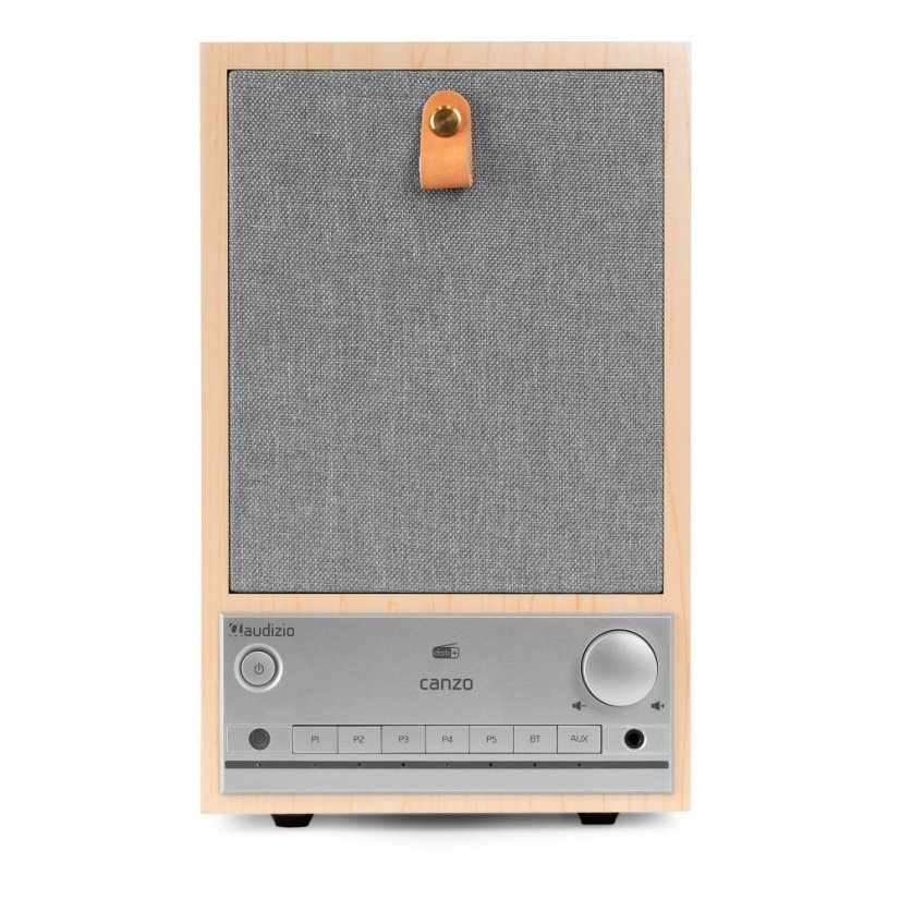 Audizio Canzo Internet radio s DAB+/FM, light wood