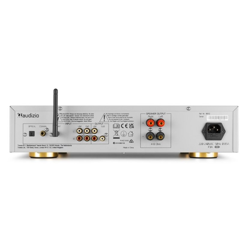 Audizio AD220A 2-Kanálový HiFi zesilovač Alu s optikou
