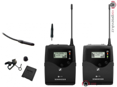 Sennheiser EW 512p G4 + Sanken cos 11d je bezdrátový klopový mikrofon pro video ve frekvenci G
