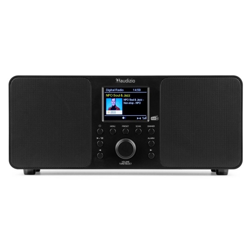 Audizio Genua DAB+ Stereo radio wood