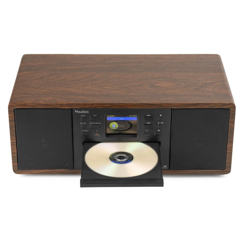 Audizio Avola Digital music system CD/BT/DAB+/Internet wood
