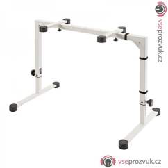 K&M 18810 - bílá klávesový stojan