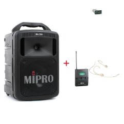 MIPRO MA-708 + MU-55HNS – náhlavní všesměrová sada, tělová