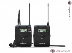 Sennheiser EW 112p G4 bezdrátový klopový mikrofon pro kamery ve frekvenci G
