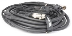 Power Dynamics CX02-10 Audio Combi Cable Schuko - XLR F / IEC F - XLR M 10M