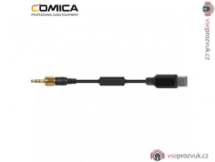 Kabel pro připojení přijímače s 3,5mm jackem na USB-C (smartphony a počítače)