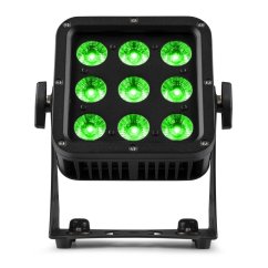 BeamZ StarColor72 LED Flood Light 9x 8W IP65 RGBW