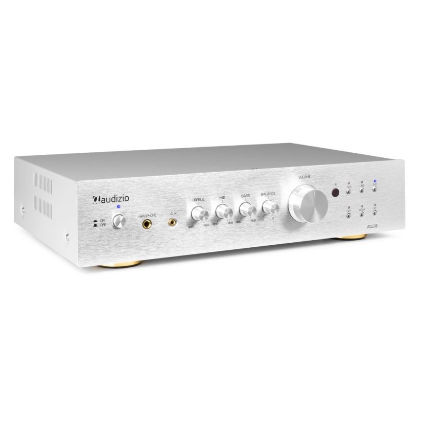 Audizio AD220A 2-Kanálový HiFi zesilovač Alu s optikou