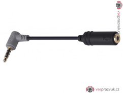 Comica Audio adaptér 3,5mm audio TRS na TRRS pro smartphony