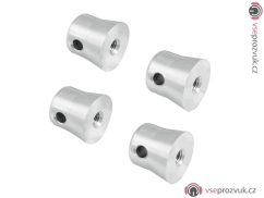 Deco lock DQ4 půlčep, sada 4ks, závit M8