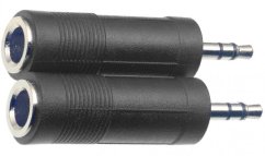 Stagg AC-PFSJMSH, redukce samice jack 1/4" - mini stereo jack, 2ks
