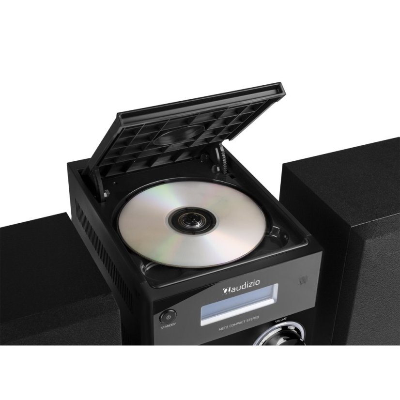 Audizio Metz HiFi mikrosystém s FM/DAB+, černý
