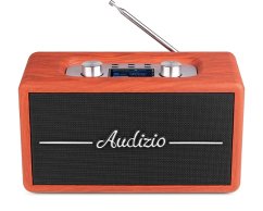 Audizio Tune60 — retro rádio DAB+ / FM (Bluetooth, USB, microSD, provoz na baterie)